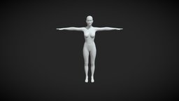 Women Body Base Mesh T-Pose body, base, anatomy, mesh, avatar, figure, detailed, t-pose, realistic, artistic, woman, female-character, girlmodel, femalecharacter, feminine, ladies, girl-model, femaleanatomy, base-mesh, women-girl-model, girlcharacter, womans, womenin3d, basemesh-female, character, modeling, girl, 3d, model, female, animation, human, female-model, rendering, women-body, bodybase, female-body-base-mesh, noai, bodybasemesh, "body-base-mesh", "women-body-base", "women-base"