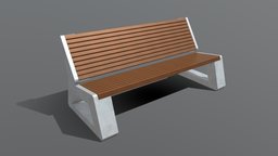 Park bench landscape, wooden, bench, cottage, garden, exterior, for, assembly, timber, shape, seat, concrete, with, park, sit, parkbench, comfort, leisure, slatted, recreation, reinforced, architecture, 3d, design, house, wood, recreationbench, vandal-proofreinforced, flooringwith, gardendesign, landscapegarden