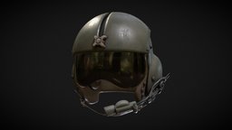 Vietnam U.S Military Gentex SPH-4 Pilot Helmet huey, us, tanker, army, pilot, russia, 2k, crew, marines, vietnam, special-forces, vietnam-war, helicopter-3d, vietnam_war, military, gameasset, helicopter, navy, gameready, noai, helicopter-pilot