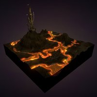 Warm and Toasty tower, wizard, castle, justin, lava, magma, warm, roast, sullivan, toasty, villain, evil