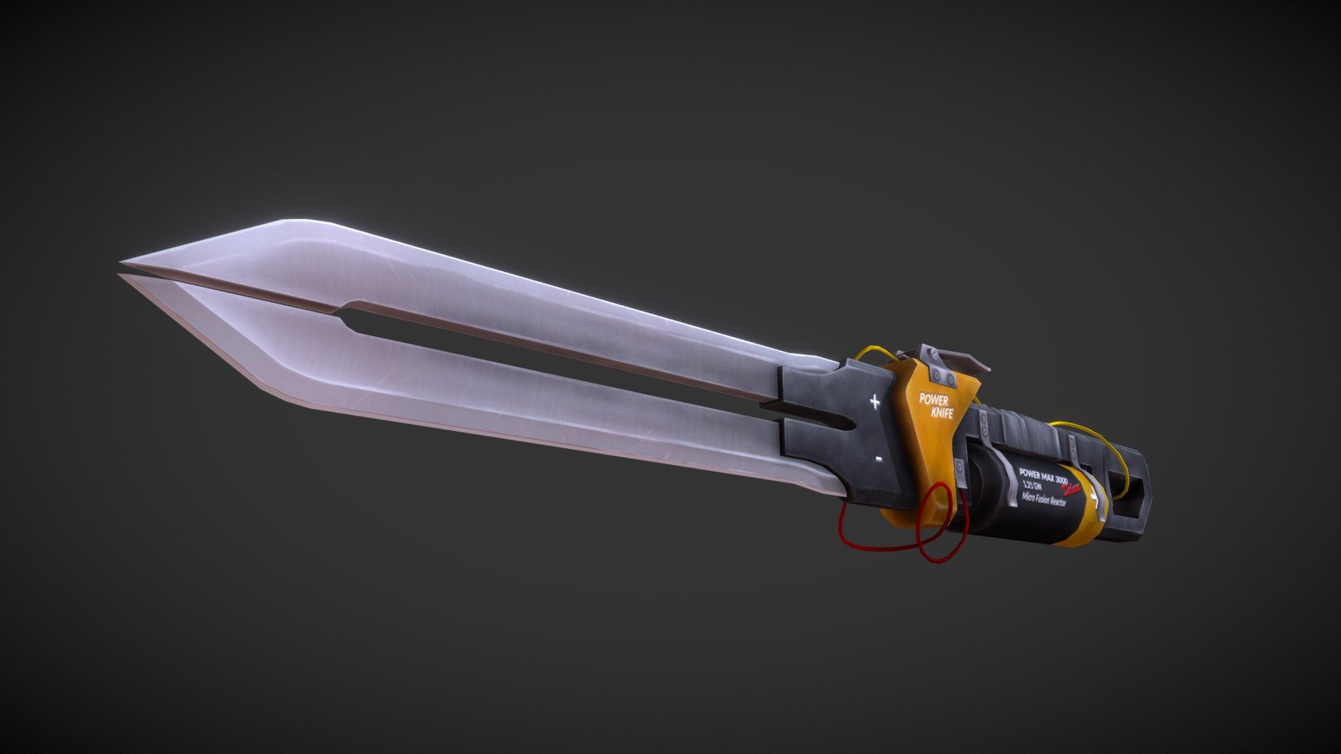 I created this Knife for an exam in March 2019.

The requirements where, that it has to have between 1000 and 2000 triangles, that it has to be a dagger/knife in a setting of choice and that the texture must be hand-painted.

Programs used:




3ds max

Photoshop
 - Power Knife - 3D model by Philipp Busse (@WoTiger) 3d model