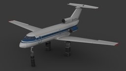 YAK-40 rust, 40, dust, clean, old, yak, plane, yak40