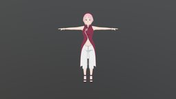 Sakura sakura, naruto, boruto, 3d