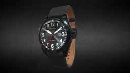 Citizen Garrison Military Eco-Drive Black Watch style, fashion, realtime, new, silver, vr, ar, app, watches, watch, black, arloopa, arwatches