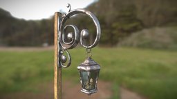 Stylized medieval street lantern lab, medieval, 4k, 3d-modeling, blender-3d, substance-designer, 3d-model, 4ktextures, stylized-environment, medieval-prop, medievalfantasyassets, substancepainter, substance, model, stylized, street-lantern