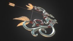 Bow & Arrow arrow, bow, game-ready, blender-3d, 3d-model, substance_painter, bows, game-asset, blender3dmodel, game-model, blender-blender3d, weaponlowpoly, lowpolymodel, weapon-3dmodel, weapons3d, udemy, blender-lowpoly, blender3d-modeling, udemyclasses, substancepainter, substance, weapon, 3d, weapons, blender, lowpoly, blender3d, gameart, substance-painter, gameasset, blender-cycles, udemycourse, bow3d