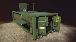 Potable Water Tank (change to HD in the viewer) hard, surface, substance, painter, unity, unity3d, military