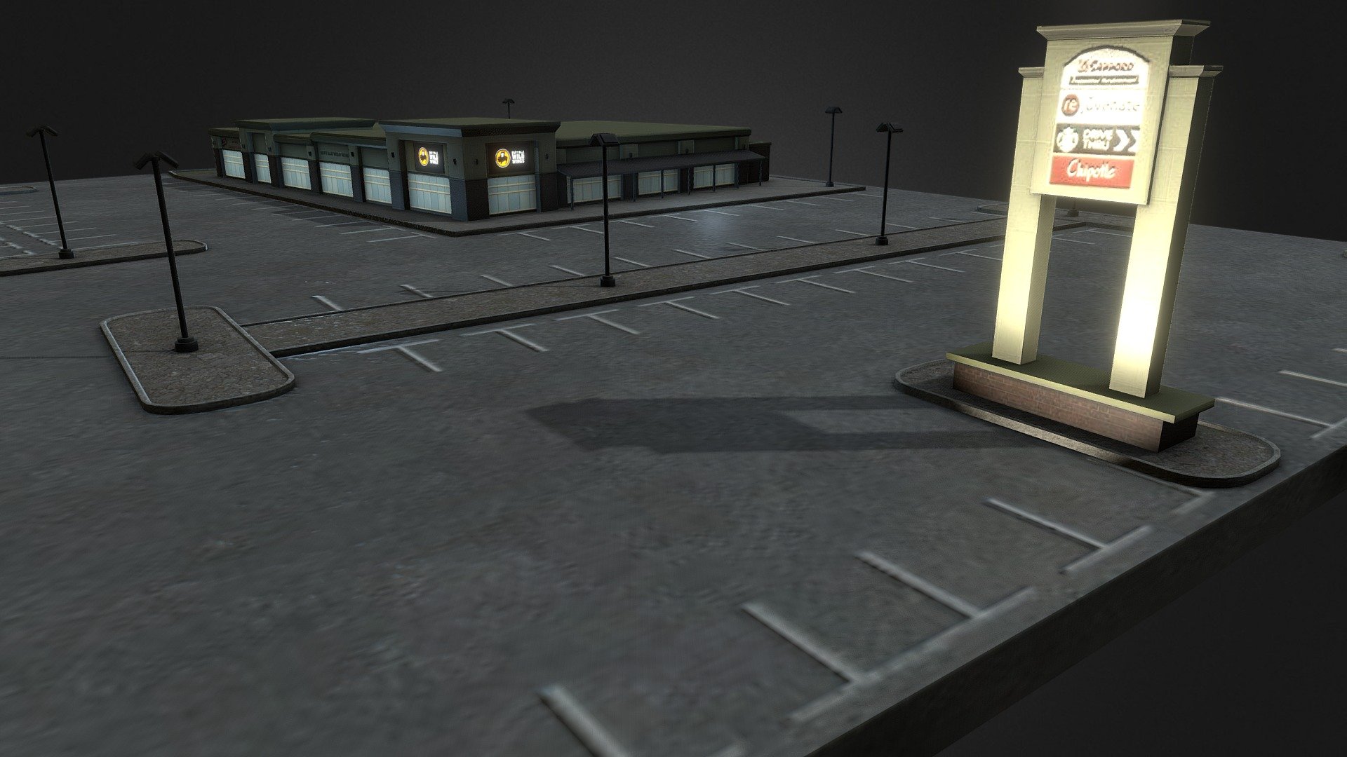 Realistic Building Bus / Car (VR/VX) Buffalo Wild Wings (Model Low Poly) Textures Diffuse Textures Normal Textures self-illuminated Textures Alpha.

Create by Aaron3D: aarontresdesero@gmail.com - Realistic Building (VR) Buffalo Wild Wings - Buy Royalty Free 3D model by Aaron3D (@Aarontresde) 3d model