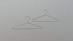 Hanger 2 cloth, household, other, set, hanging, rack, urban, jacket, hook, pack, clothes, new, store, coat, metal, models, iron, hanger, moder, coathanger, various, clotheshanger, lowpoly, model, shop, clothing, gameready, steel