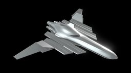 Aquarius 3 Spaceship future, exploration, logic, jet, supersonic, sci-fi, space, spaceship, theincrediblestruestory