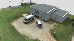 Entrepôt Tronget Mars 2022 france, warehouse, entrepot, dji, allier, architecture-photogrammetry, mavic3