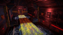 Sci-Fi Corridor using Tile Trimming tile, corridor, texture, sci-fi, trimming, tile-trimming