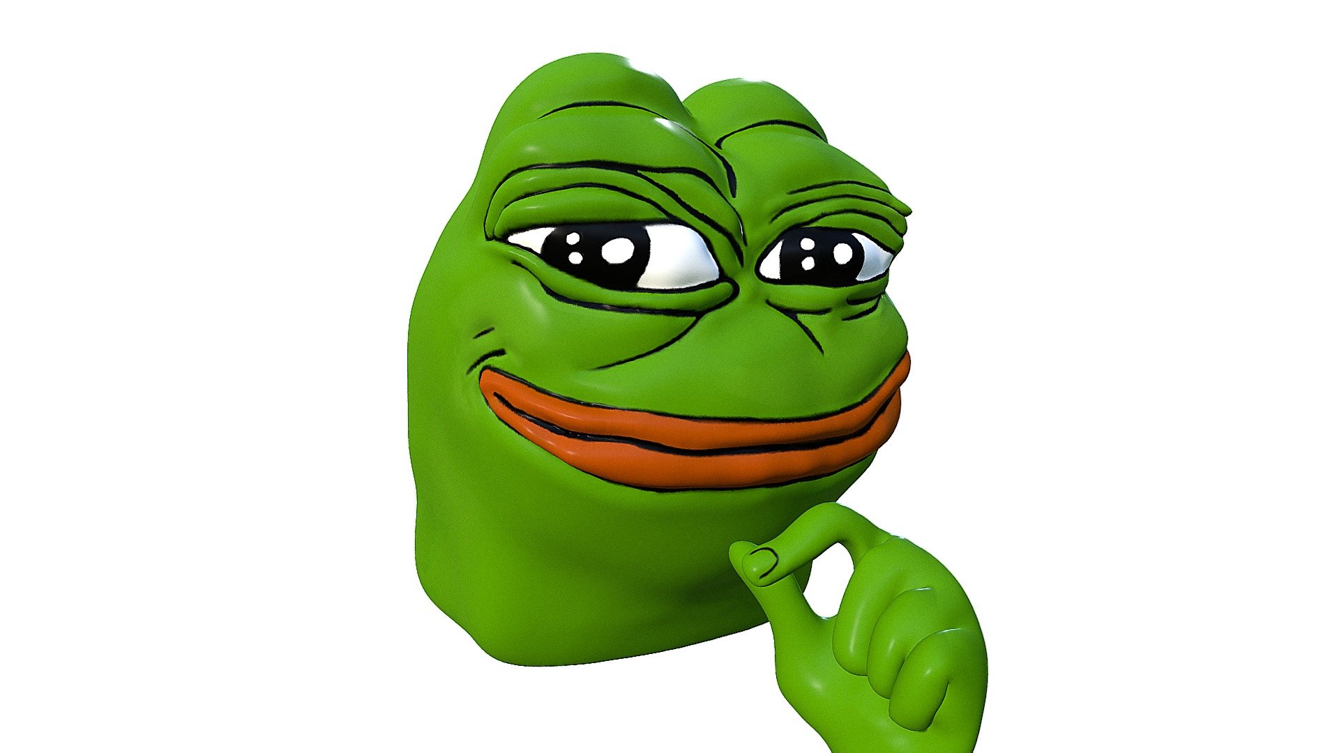 lol - Pepe - 3D model by Ause 3d model
