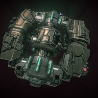 Starfall Tactics — Abaris Deprived cruiser 