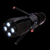 Hafnium Missile missile, rocket, torpedo, astrokill, space