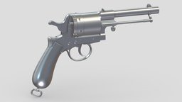 Gasser M1870 rifle, grenade, assault, high, soldier, revolver, army, handgun, carbine, generic, semi, long, submachine, defense, equipment, firearm, vr, bullpup, ar, firearms, automatic, machine, battle, pistol, sniper, launcher, personal, semi-automatic, weapon, asset, game, 3d, low, poly, military, shotgun, gun, gear, war, "light", "multiple-barrel"