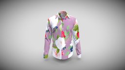 Soft Hawaii Shirt Slim Fit cloth, shirt, 360, top, new, classic, obj, hawaii, sporty, apparel, shirts, textiledesign, shirtdesign, clothing, 3dapparel, appareldesign, clothdesign, clothmaking, fullsleeve, topdesign, newshirt, apparelservice, developcloth