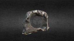 Low Poly Stone Arch world, landscape, land, arch, arc, stone, structure, rock