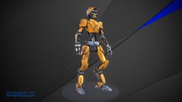 Biped robot biped, mech, warrior, robot