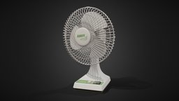 Old Fan ventilator, archviz, archvis, fan, prop, electronic, appliance, ventilation, electricfan