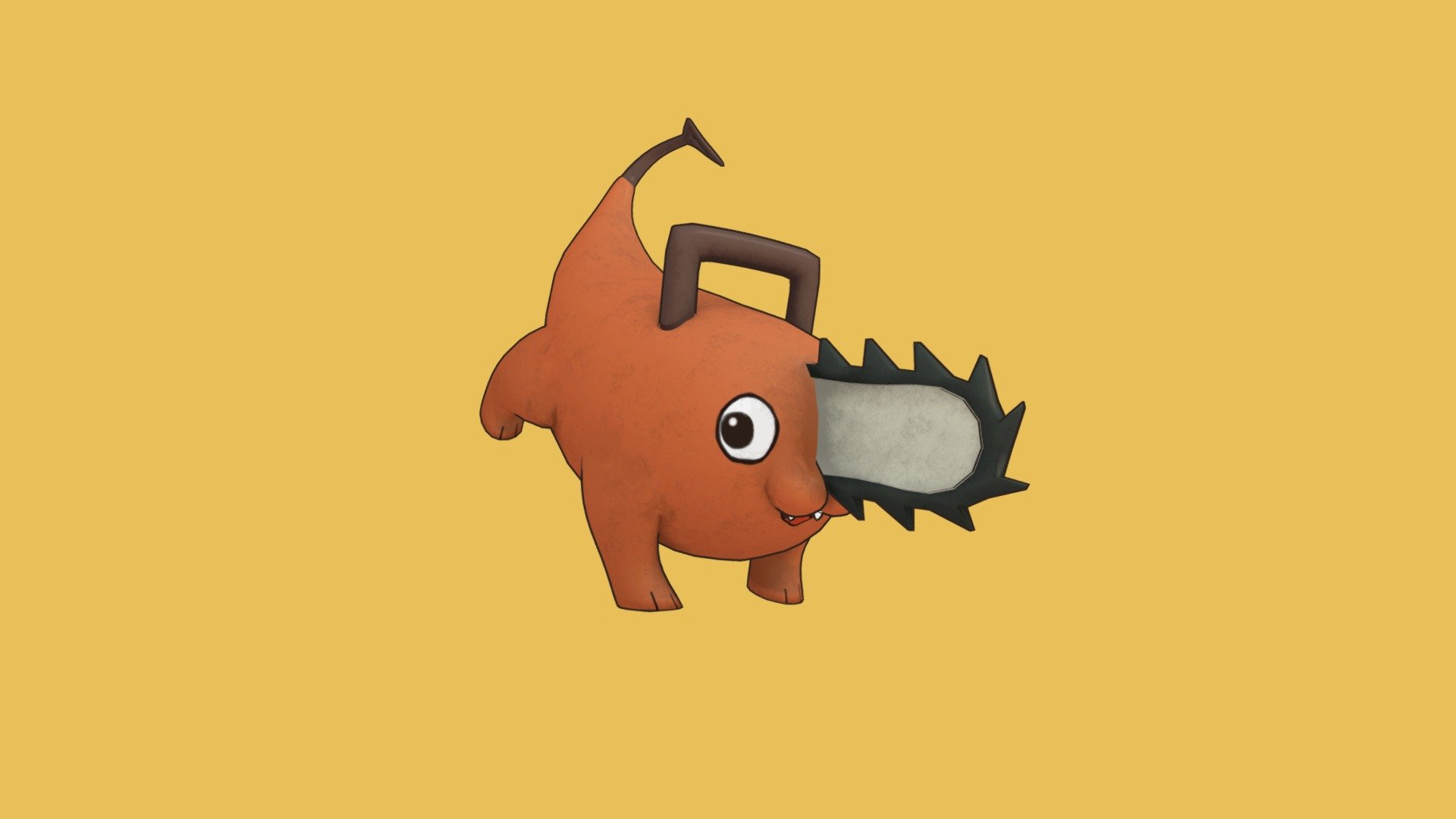 Youtube Speedmodel: https://youtu.be/KdkLBHc5Vgc - Chainsaw Man: Pochita - 3D model by Ines Pereira (@inesp_3d) 3d model