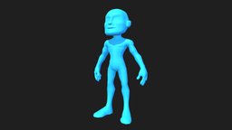 Ricky Base Mesh chibi, uv, boy, videogame, basemesh, superdeformed, uvlayout, basemesh-male, character, low-poly, game, lowpoly, man, stylized, characterdesign, human, chibicharacter