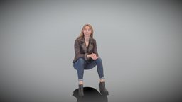 Cute woman in street style sitting 384 style, archviz, scanning, people, sitting, , fashion, jacket, young, jeans, woman, beautiful, heels, ukraine, blonde, attractive, vizualization, femalecharacter, photoscan, realitycapture, photogrammetry, lowpoly, scan, female, highpoly, scanpeople, deep3dstudio, realityscan