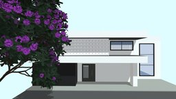 (FREE) MODERN HOUSE 2 homemade, free3dmodel, homedecor, house-model, sketchfabchallenge, freemodel, homedesign, sketchup-3d-model, sketchup-make, sketchup, house, home, free, freehouse, noai