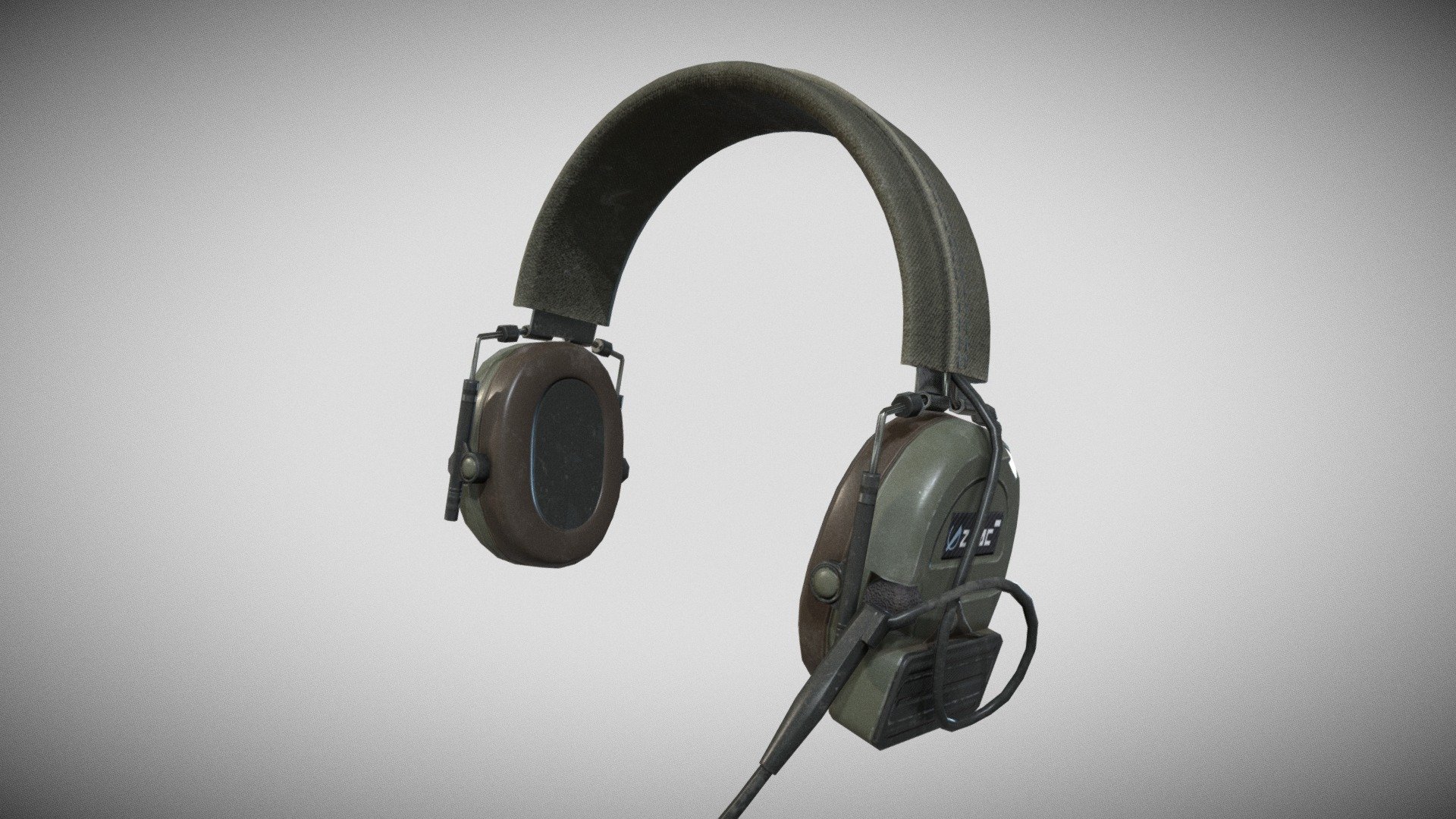 Game-Ready PBR low-poly model of a tactical headphone. All materials and textures are included. The textures of the model are applied with UV Unwrap. Normal map was baked from a high poly model. Including 3dsmax and Blender, OBJ and FBX.

1143 polygons
2186 triangles
1177 vertices

Maps:

headphone_BaseColor.tga, headphone_Normal.tga, headphone_Specular.tga, headphone_Metallic.tga, headphone_AO.tga, headphone_Curvature.tga, headphone_Glossiness.tga, headphone_Roughness.tga (2048x2048) - Tactical Headphone - Buy Royalty Free 3D model by alpenwolf (@alpen) 3d model