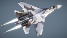 SU-30 aircraft airplane, bomber, soviet, interceptor, warplane, soviet-army, military-vehicle, soviet-weapon, vehicle, plane