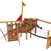 Varioset Nesse V01260050R play, climbing, robinia, ship