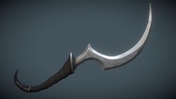 Stylized Fantasy Dagger 14 medieval, daggers, melee, weapon, asset, gameasset, stylized, fantasy, dagger, noai