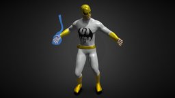 Iron Fist blood, comics, marvel, pose, comic, iron, fist, fu, marmoset, kung, kungfu, 3dblood, character, 3d, blender, zbrush