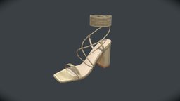 Heel Sandals Women Shoes clothes, shoes, nike, zbursh, heels, highheels, nike-shoe, substancepainter, photoscan, 3dsmax, blender, highpoly