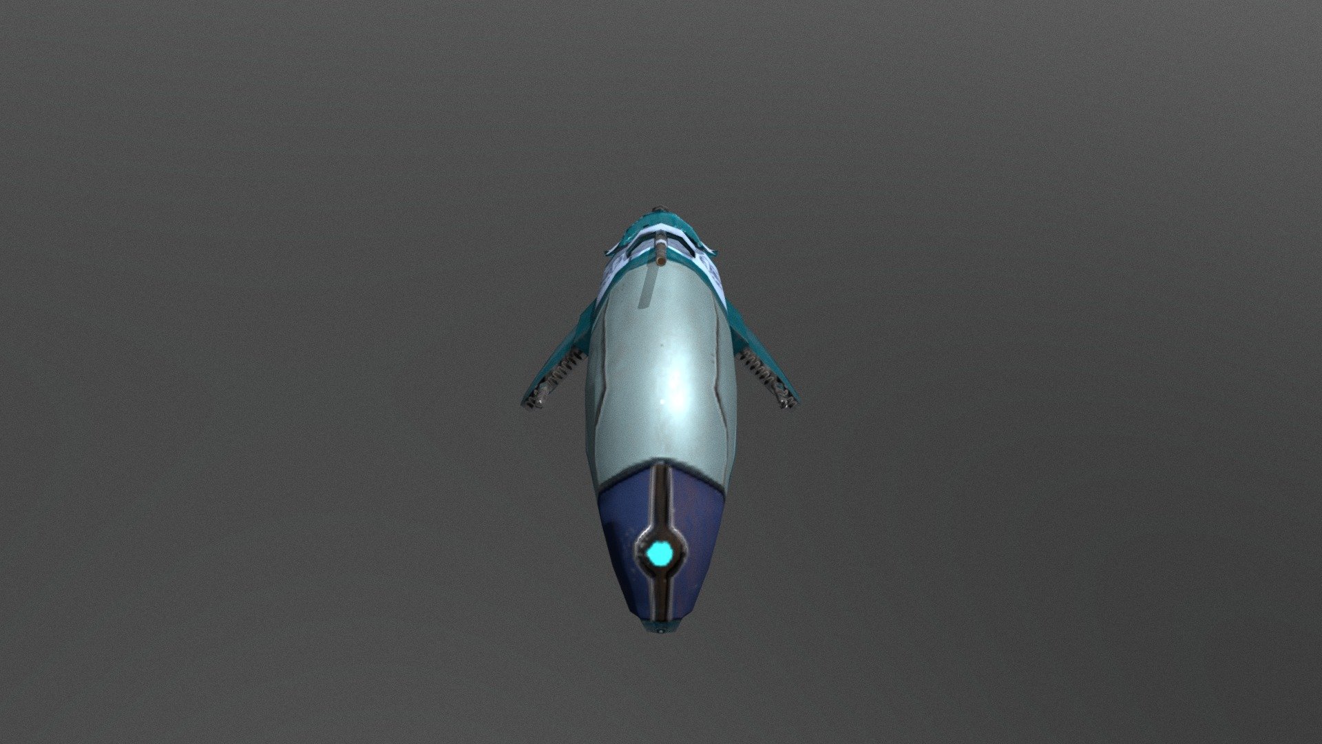 [SPACESHIP] Hunter Feriah - 3D model by Nebulae_Karen 3d model