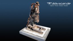 Dampfhammer, Zeche Zollverein in Essen/Germany mining, heritage, germany, photogrammetrie, punktwolke, hq-texturing, densecloud, mining-archaeology, realitycapture, photogrammetry, 3dscan, industrial, pointcloud