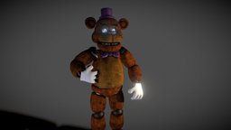 Classic Freddy Faz-Bear rockstar, freddy, freddyfazbear, funtimefreddy, circusbaby, funtimefoxy, fnafar