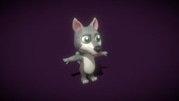 Cartoon Wolf Rigged 3D Model beast, toon, wild, mammal, predator, gray-wolf, wild-beast, cartoon-character, stylized-wolf, canis-lupus, cartoon, creature, animal, stylized, wolf, rigged, grey-wolf, cartoon-gray-wolf, cartoon-grey-wolf, cartoon-wolf, stylized-grey-wolf, bipedal-wolf, stylized-gray-wolf
