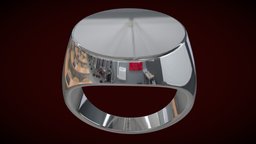 Round Signet jewelry, signet, round, jewelry-3d-cad, jewelry-3d-design, ring-jewelry, ring, signet-ring