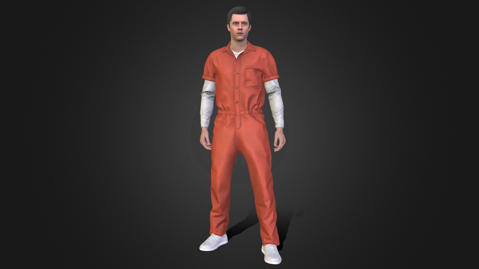 I can't write a long description due to text limits on the platform

If you have any additional questions, write to me at nicepicturesco@gmail.com



Formats:

Blender 3.6 (rigged, based on rigify addon)

4K textures

FBX (Static mesh)

Unreal Engine 5.2 - 5.3 (rigged)



100% compatible with male Metahuman (Normal/Average body - MH Skeleton)

This is not a Metahuman’s body and face. This is our creation.

But this body has exactly the same shape as the Metahuman’s body (Normal/Average)

So you can put this Outfit on your Male Metahuman (Normal/Average)



PLAY/MODULAR

Live Link Face



Unreal Engine:

Rigged:(Yes)

Rigged: to MH skeleton:(Yes)

Morph: (No)

Animated:(No)

Cloth Simulation (yes)

Animation types (Root Motion/In-place):(No)

Number of characters: 1



Geometry Outfit LOD 0

Polys: 46,474

Tris: 90,235

Verts: 45,771
*
 - Man Prisoner - Rigged - Buy Royalty Free 3D model by nicepictures 3d model