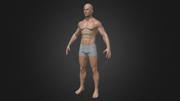 Men Body body, anatomy, photorealistic, unreal, vr, ar, low-poly-model, anatomy-human, homosapiens, unity, low-poly, lowpoly, man, human, male