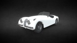 1948 Jaguar XK120 vintage, jaguar, oldcar, xk120, jaguar_xk120, noai