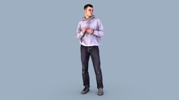 Little Nervous people, standing, walking, urban, young, brutal, casual, waiting, emotion, tourist, crowd, man, student, street, male, guy, cityzen
