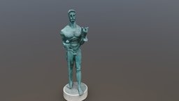 Spomenik Pobedniku / The Victor Monument drone, monument, serbia, belgrade, geodesy, kalemegdan, photogrammetry, 3dmodel, pointcloud