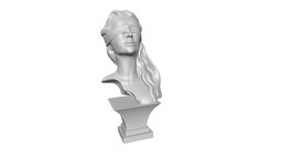 Lady goddess luck sculpt, good, god, goddess, lucky, luck, olimpic, goodluck, olimpo, art, design, man, house, home, sculpture, lady, noai, animacampania, blindfolded