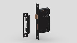Matt Black Sash Lock office, room, modern, plate, exterior, element, key, lock, module, classic, handle, metal, part, minimalist, fittings, locking, knob, levers, design, house, wood, building, plastic, interior, door