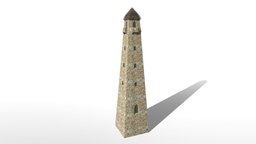 Ingush Tower tower, ruin, ancient, brick, exterior, monument, pyramid, roof, mountain, russia, old, highlander, traditional, caucasus, architecture, art, military, stone, history, ingush, ingushetia
