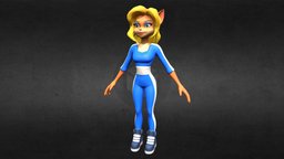 CTR CB4 Style crash, crashbandicoot, crashteamracing, isabella, crash-bandicoot, ctr, detexki99