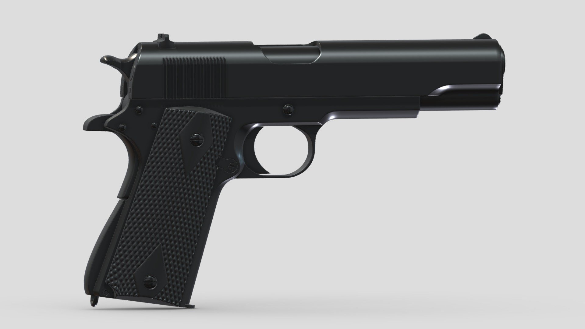 Hi, I'm Frezzy. I am leader of Cgivn studio. We are a team of talented artists working together since 2013.
If you want hire me to do 3d model please touch me at:cgivn.studio Thanks you! - M1911 Pistol High-poly - Buy Royalty Free 3D model by Frezzy3D 3d model