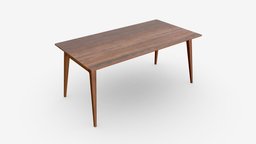 Medium Extending Table Ercol Lugo room, modern, lugo, wooden, restaurant, medium, indoor, brown, furniture, table, kitchen, extending, dining, 3d, pbr, wood, interior, ercol